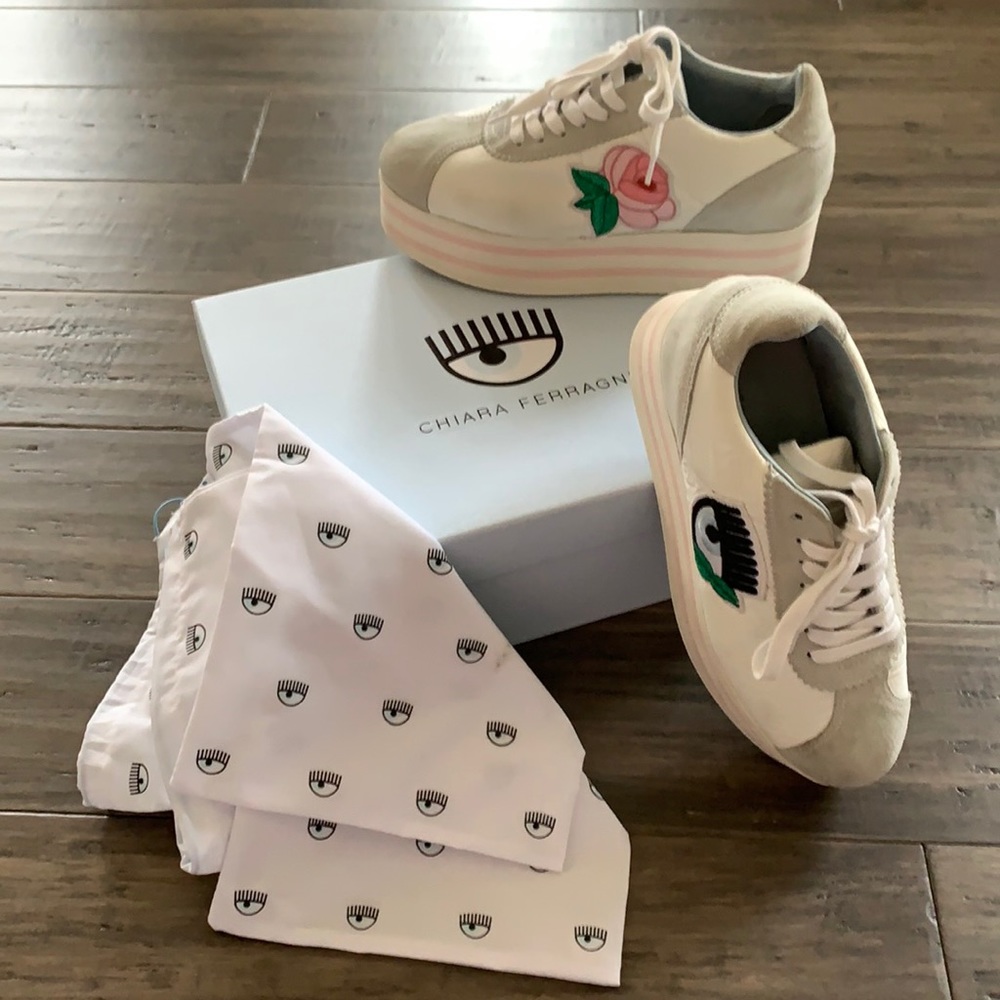 Chiara Ferragni platform sneakers